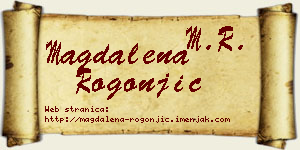 Magdalena Rogonjić vizit kartica